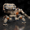 M.A.E.V. 3D printable action figure file
