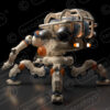 M.A.E.V. 3D printable action figure file