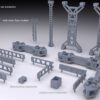 3D Printable Sci-Fi Hangar/Base Set Elements