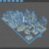 Age Of Mecha™ Exo Armor Heavy 3D printable action figure file (pre-supported)