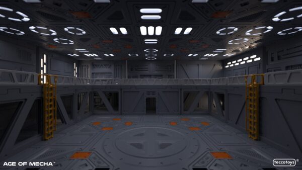 set_render_000.jpg 3D Printable Sci-Fi Hangar/Base Set Elements